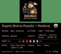 Organic Reserva Pacavita - Honduras
